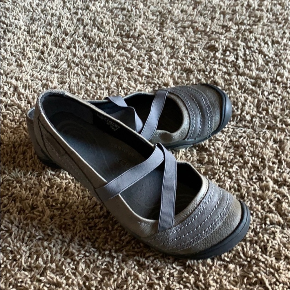 Keen Mary Jane grey shoes